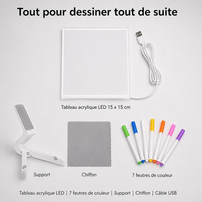 Tableau LED Créatif - Illuminez leurs rêves